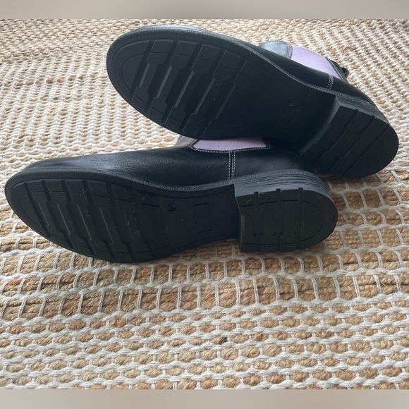 Chelsea Boots black and lilac - Picture 2 of 6